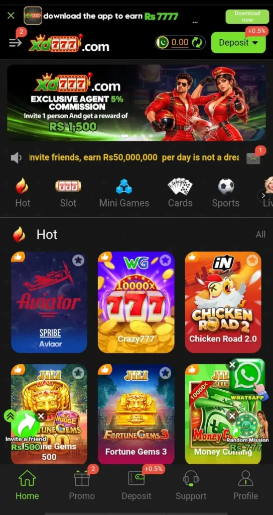 XD777 Game online gaming platform homepage