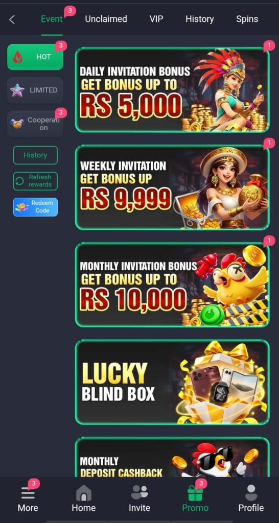 588PKR Game bonus and rewards section