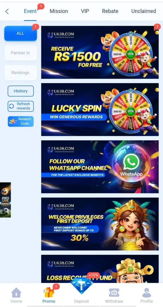 OK1111 Game payment and account options