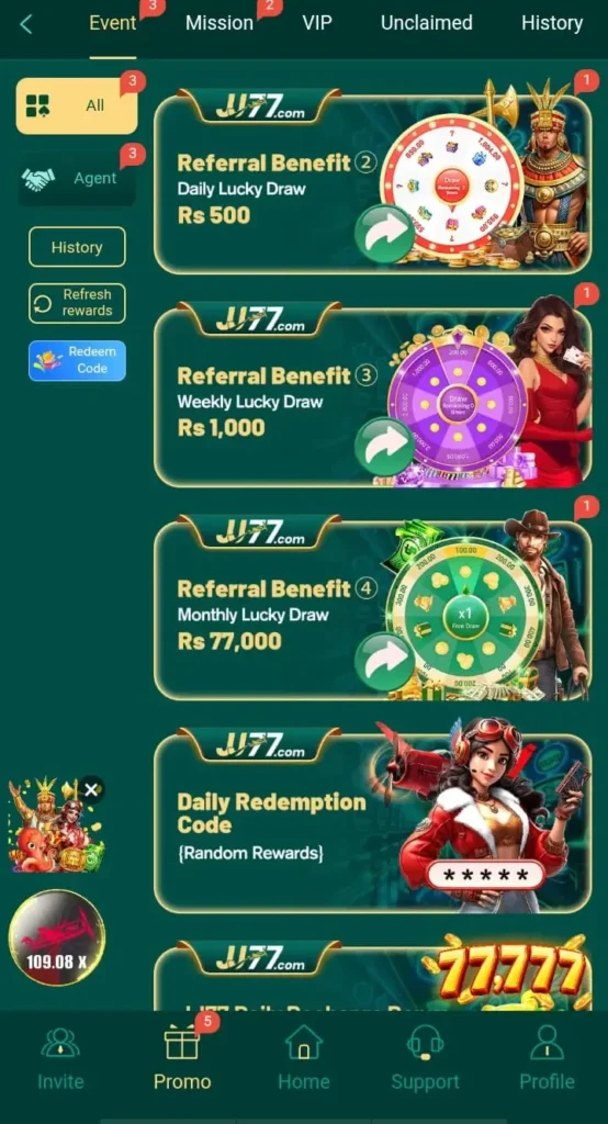 JJ77 Game 2026 Best Game For Andriod Players 