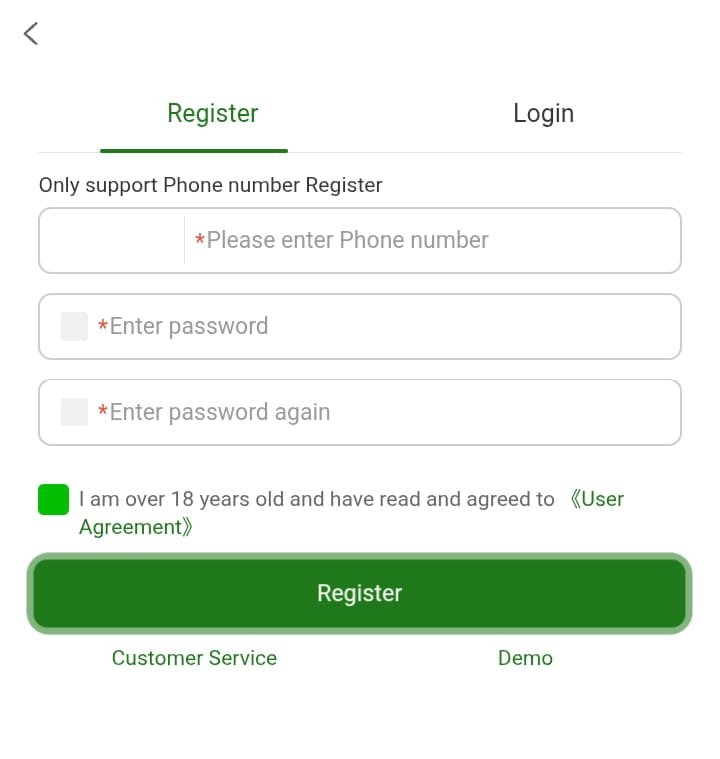 GM7 Game registration and login guide