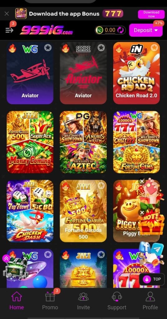999IG Game Pakistan – Features and Bonuses